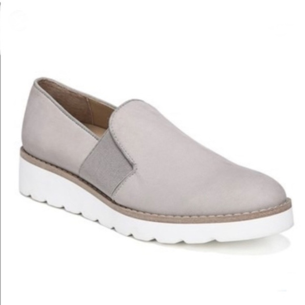 Franco Sarto Hailie 2 Leather Wedge Loafer Size 8M - Picture 1 of 6